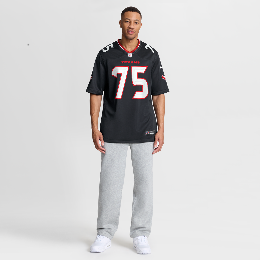Wyatt Teller Houston Texans Navy Team Game Jersey