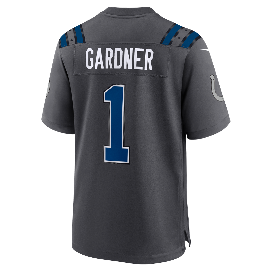Ahmad Sauce Gardner Indianapolis Colts Anthracite 2026 Rivalries Collection Game Jersey