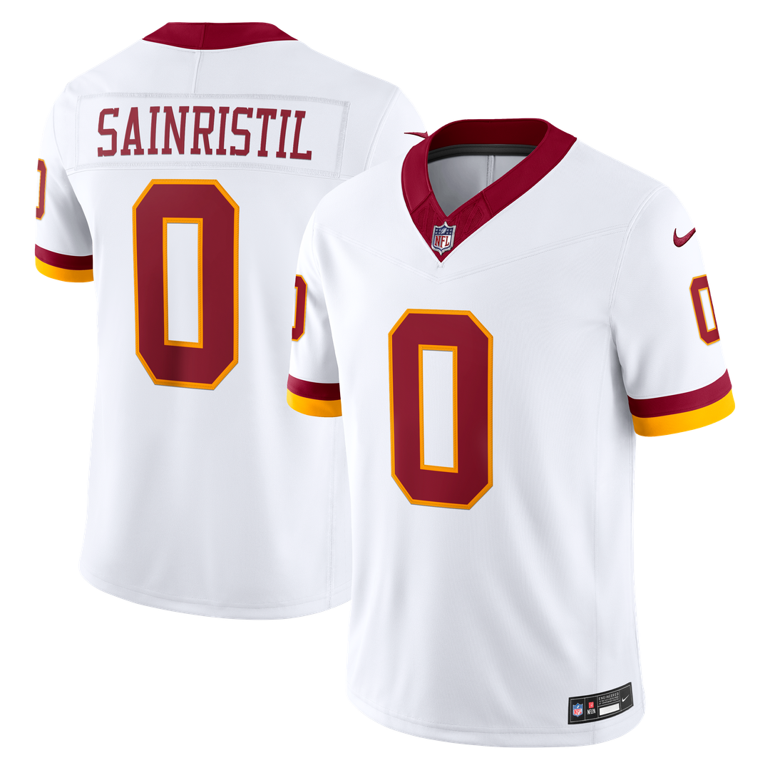 Mike Sainristil Washington Commanders Burgundy Team Vapor F.U.S.E. Stitched Limited Jersey