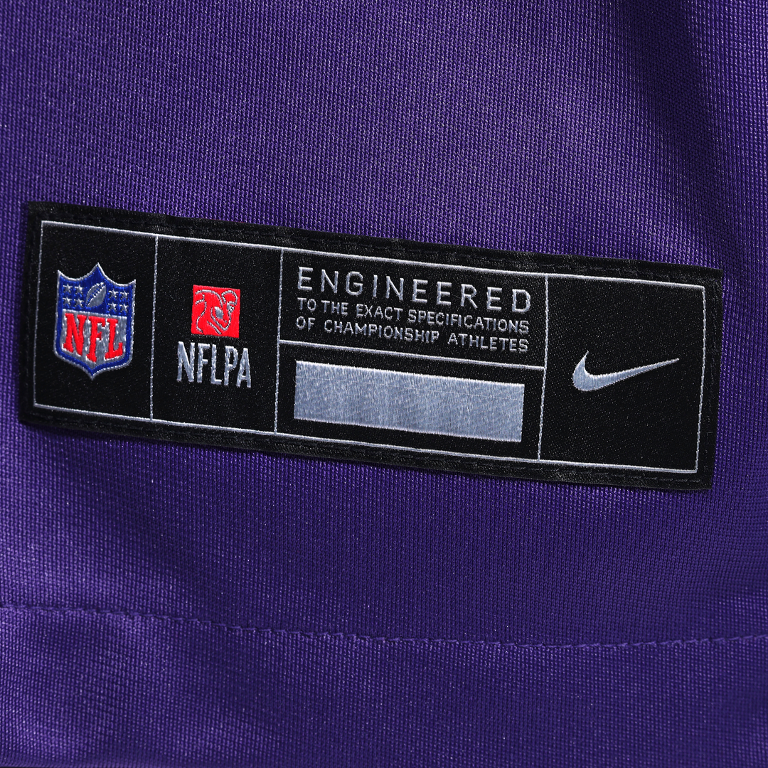Elijah Williams Minnesota Vikings Purple Team Game Jersey