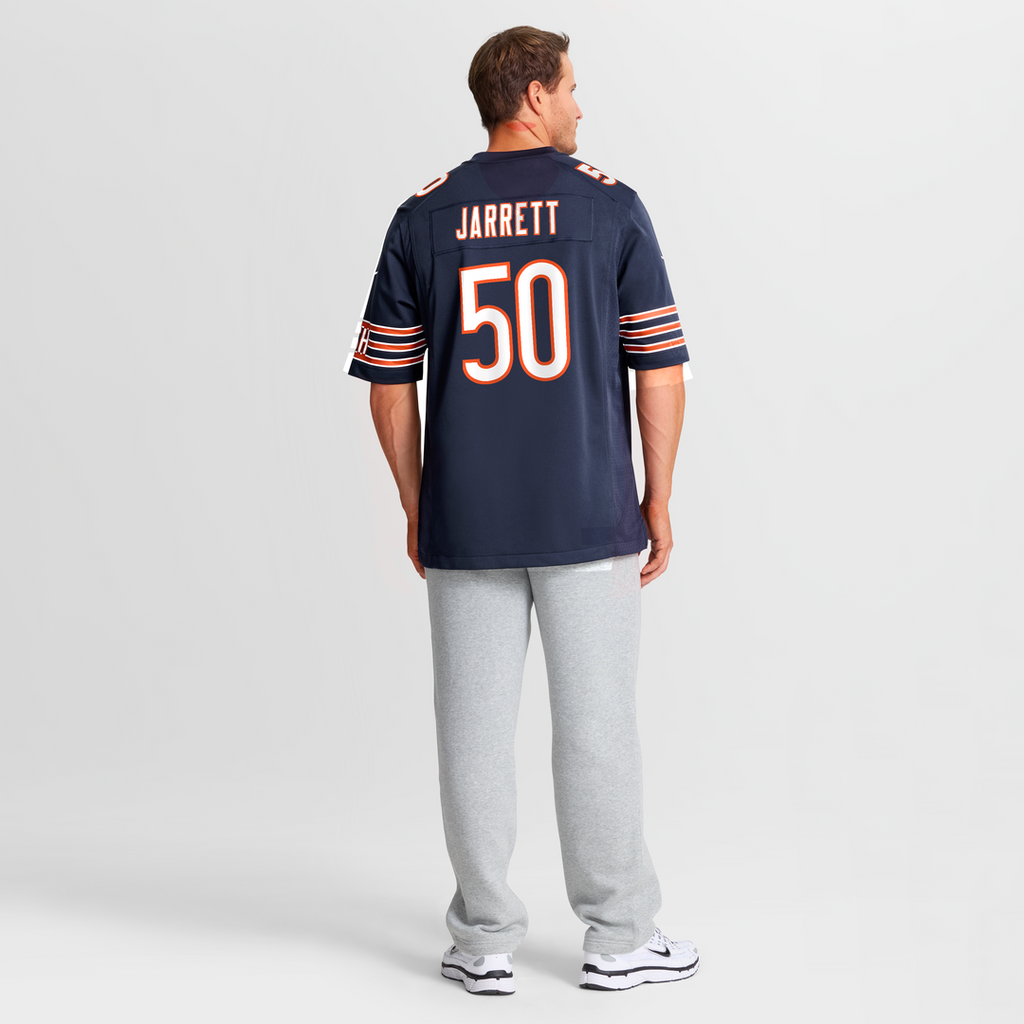 Grady Jarrett Chicago Bears Navy Team Game Jersey