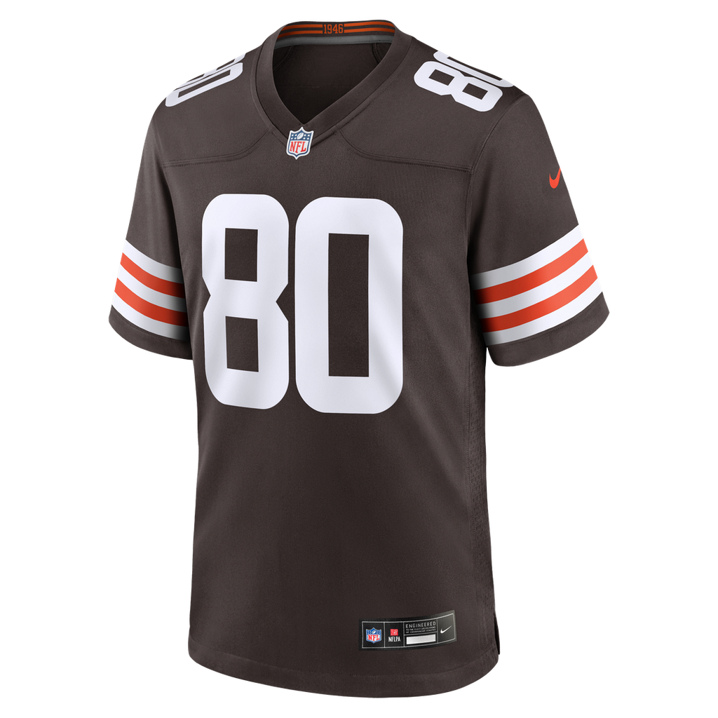 Jamari Thrash Cleveland Browns Brown Team Game Jersey