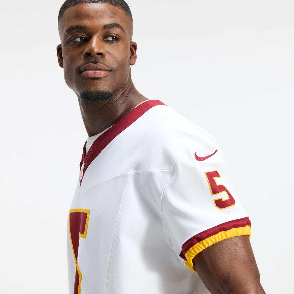 Washington Commanders Jayden Daniels White Alternate 2 Super Bowl Era Vapor F.U.S.E. Elite Jersey