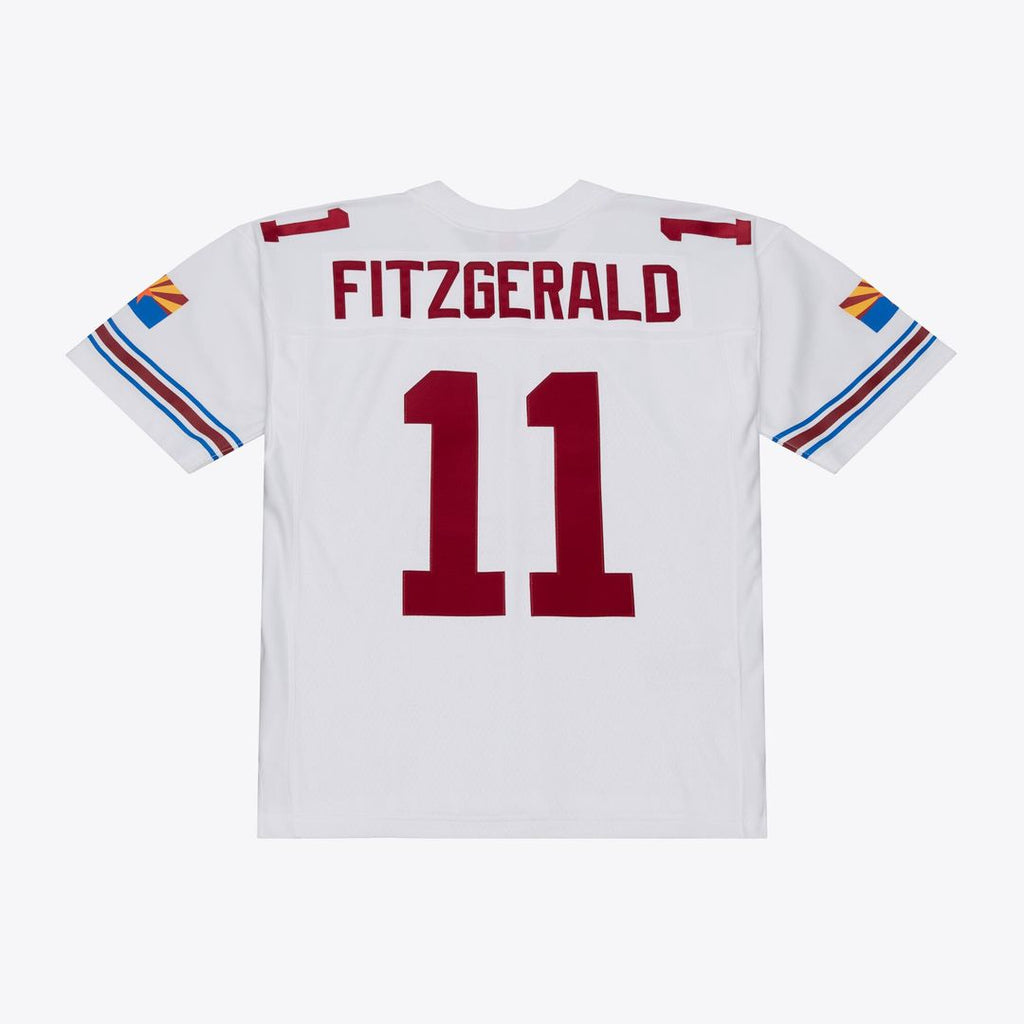 Larry Fitzgerald Arizona Cardinals White 2004 Legacy Replica Player Jersey