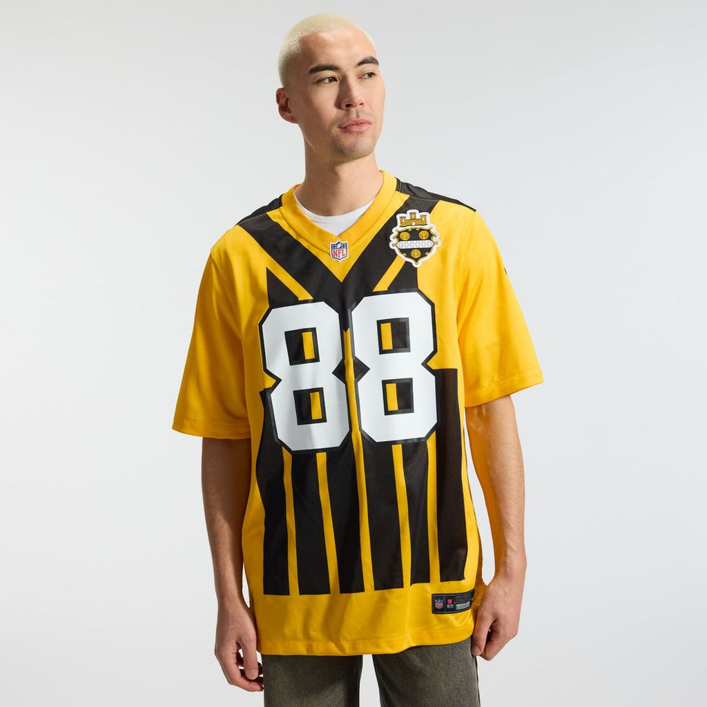 Pat Freiermuth Pittsburgh Steelers Gold Alternate 1933 Throwback Game Jersey