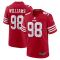 Mykel Williams San Francisco 49ers Scarlet Team Game Jersey