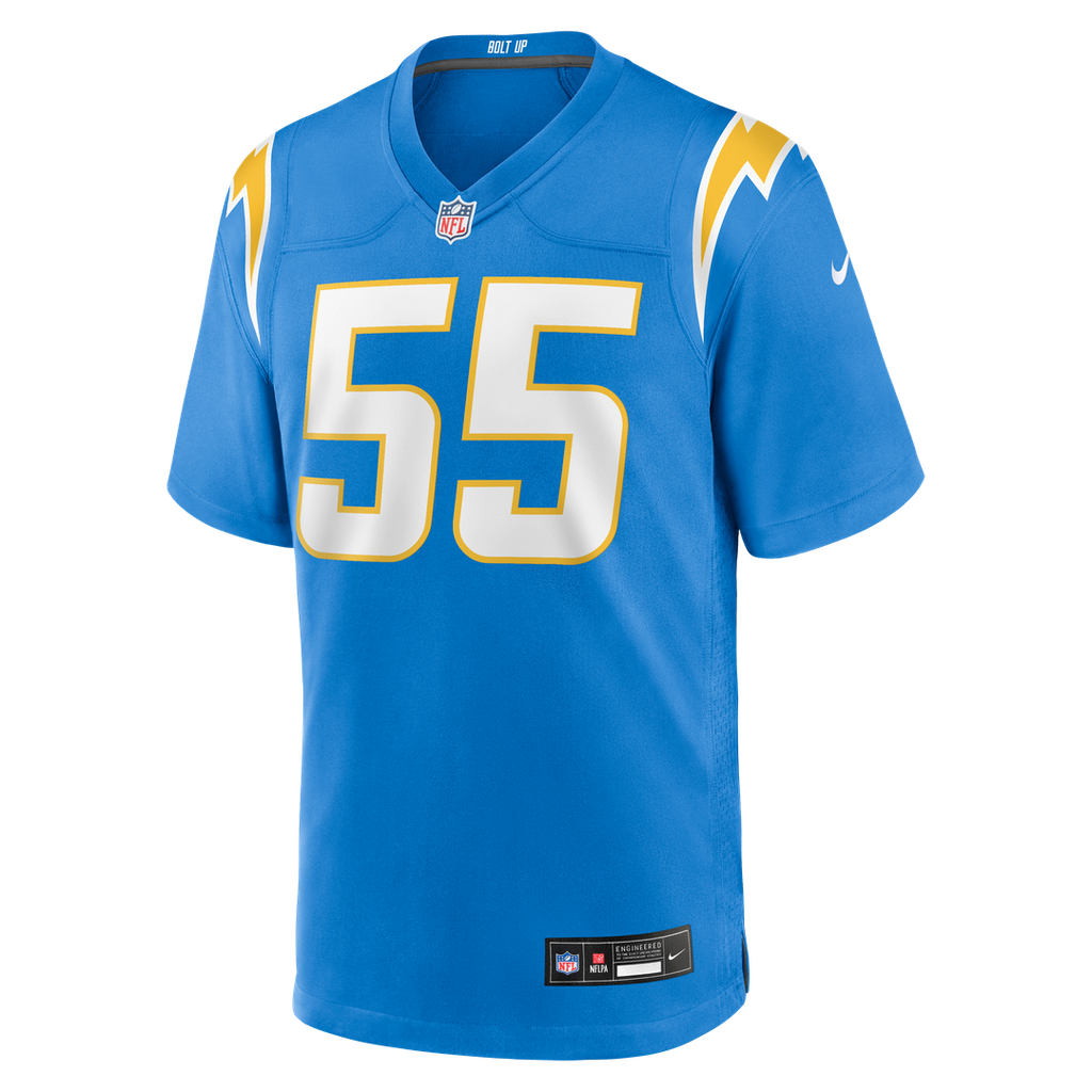 Junior Seau Los Angeles Chargers Powder Blue Game Retired Player Jersey