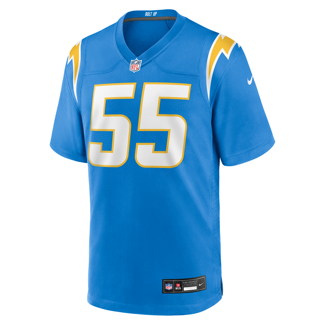 Junior Seau Los Angeles Chargers Powder Blue Game Retired Player Jersey
