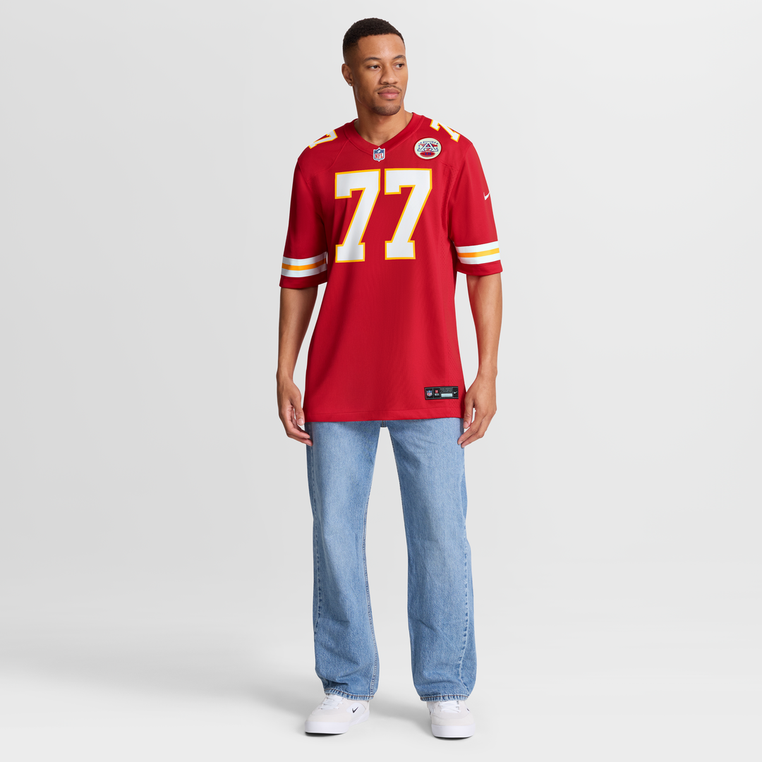 Jaylon Moore Kansas City Chiefs Red Team Game Jersey