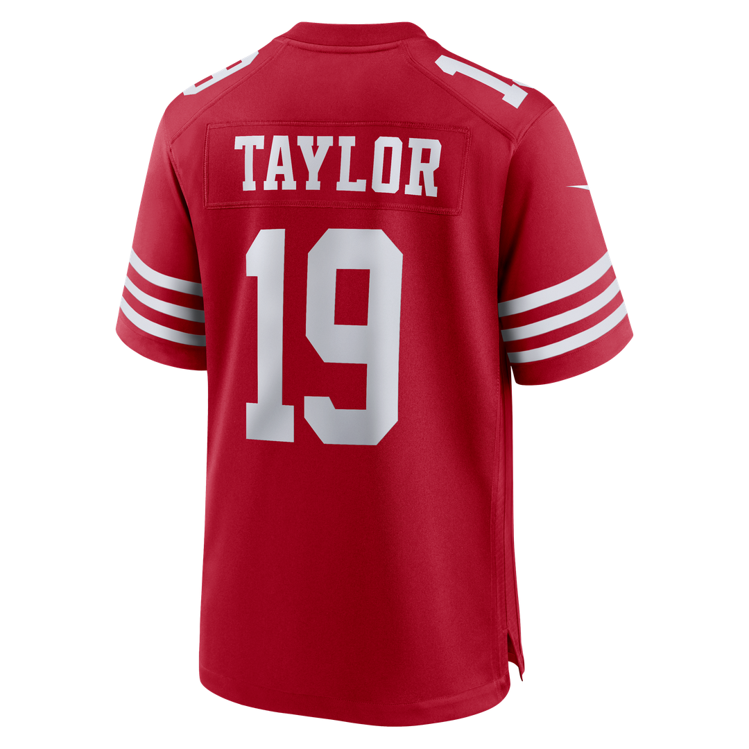 Trent Taylor San Francisco 49ers Scarlet Team Game Jersey