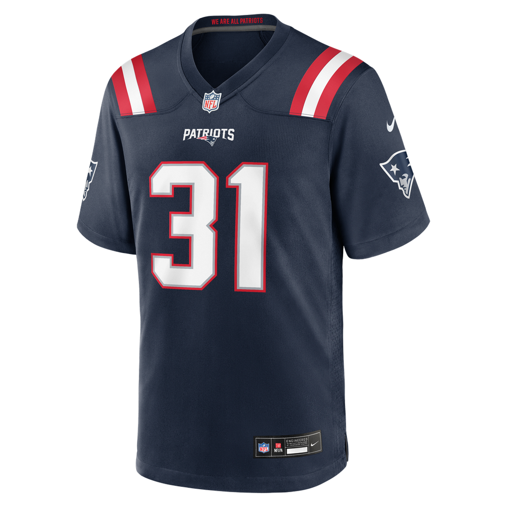 Kevin Byard III New England Patriots Navy Team Game Jersey