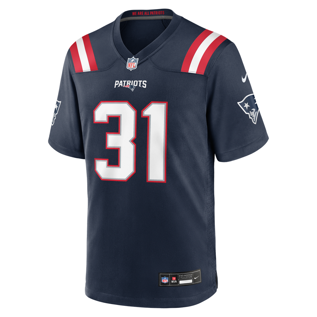 Kevin Byard III New England Patriots Navy Team Game Jersey