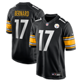 Germie Bernard Pittsburgh Steelers Black Game Jersey