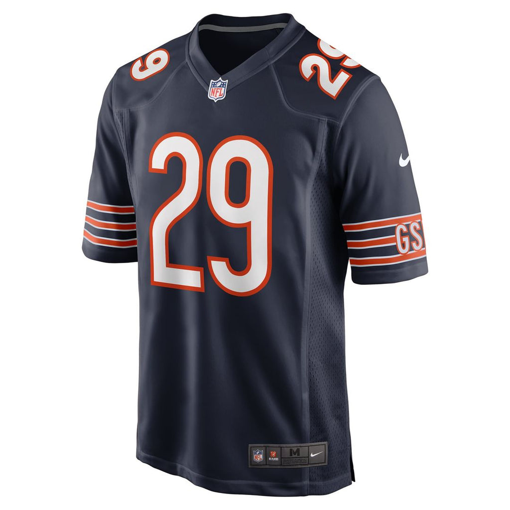 Tyrique Stevenson Chicago Bears Navy Game Jersey