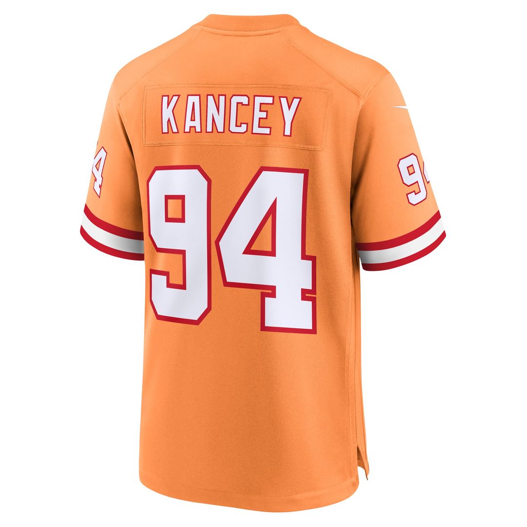 Calijah Kancey Tampa Bay Buccaneers White Game Jersey
