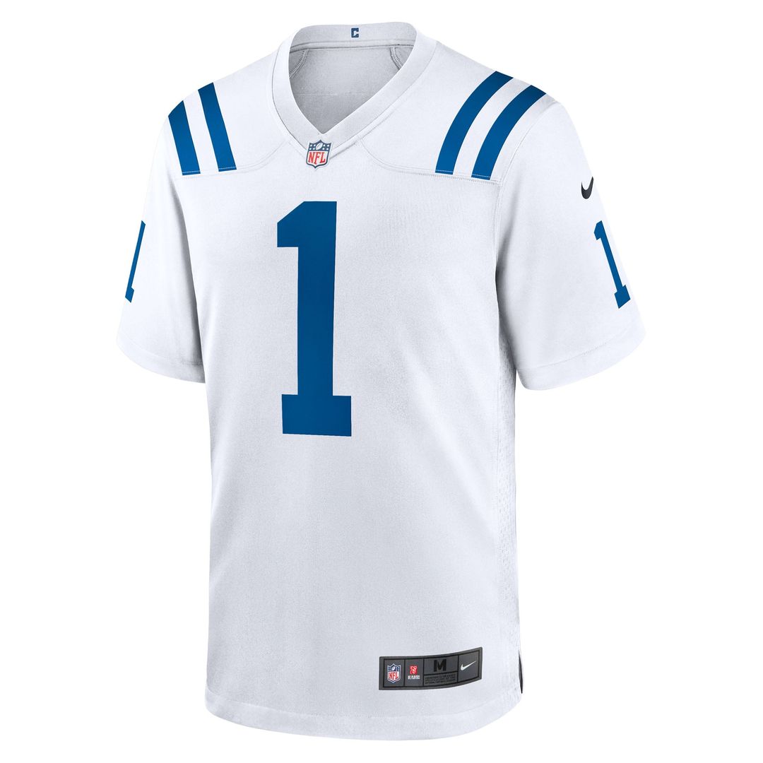 Ahmad Sauce Gardner Indianapolis Colts White Game Jersey