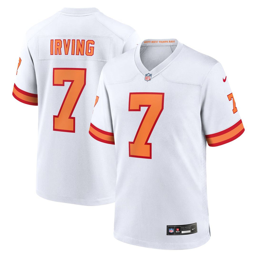 Bucky Irving Tampa Bay Buccaneers '76 White Game Jersey