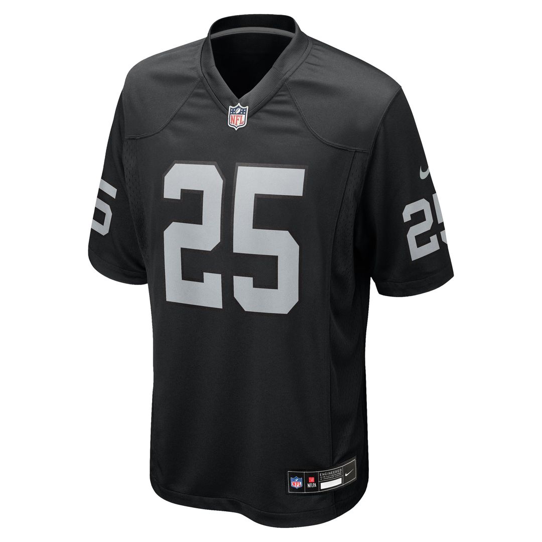 Fred Biletnikoff Las Vegas Raiders Black Game Retired Player Jersey