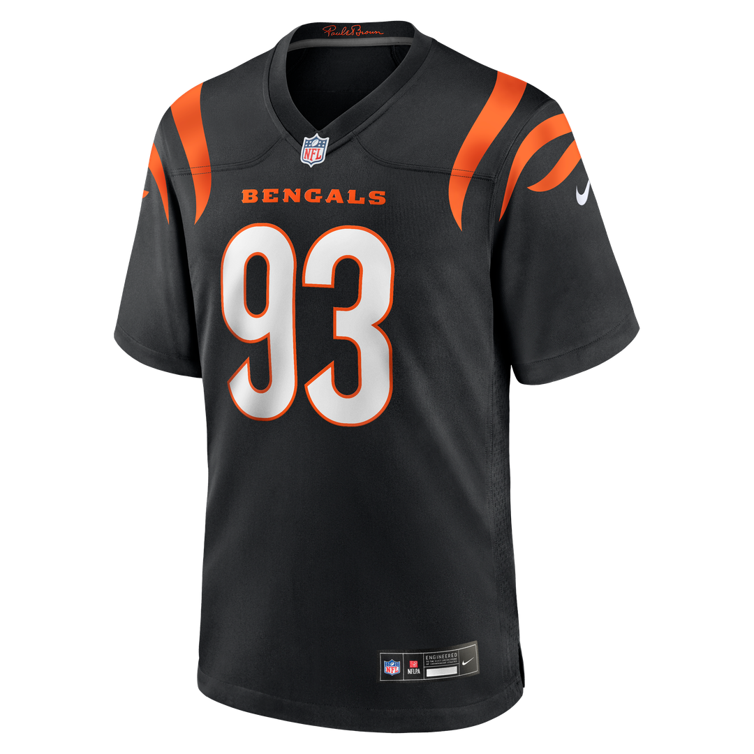 Jonathan Allen Cincinnati Bengals Black Team Game Jersey