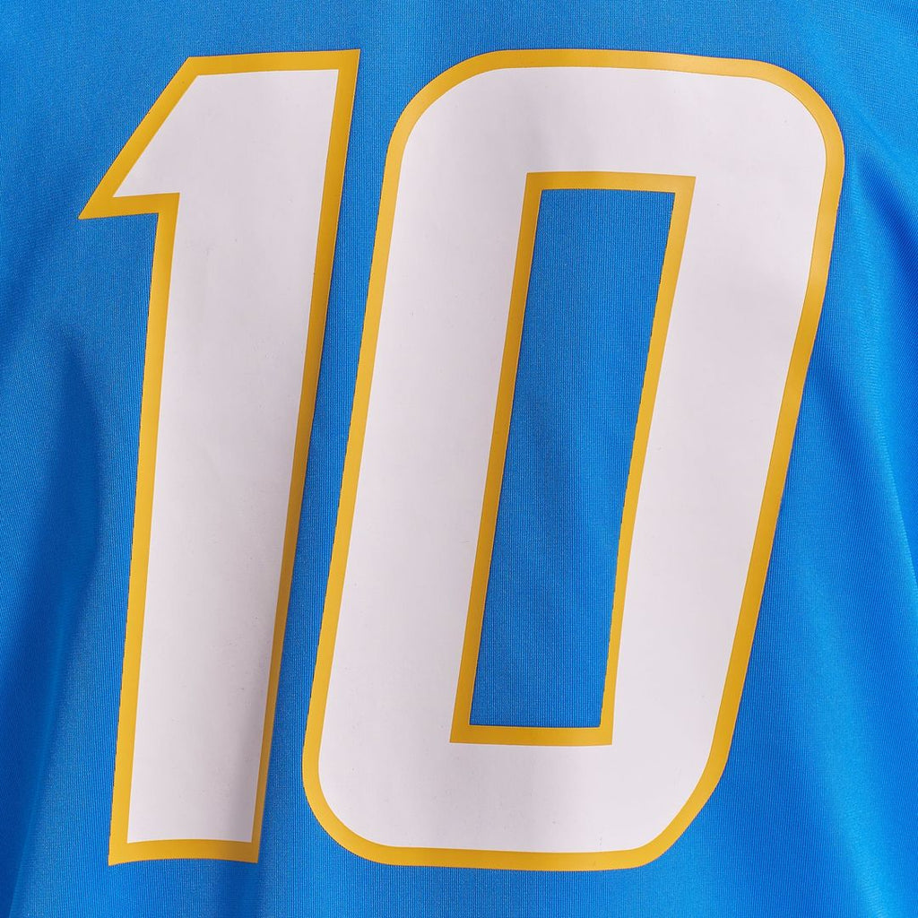 Justin Herbert Los Angeles Chargers Gold Alternate Charger Power Game Player Jersey