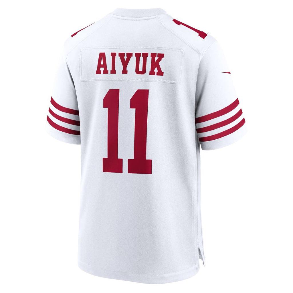 Brandon Aiyuk San Francisco 49ers Scarlet Game Player Jersey