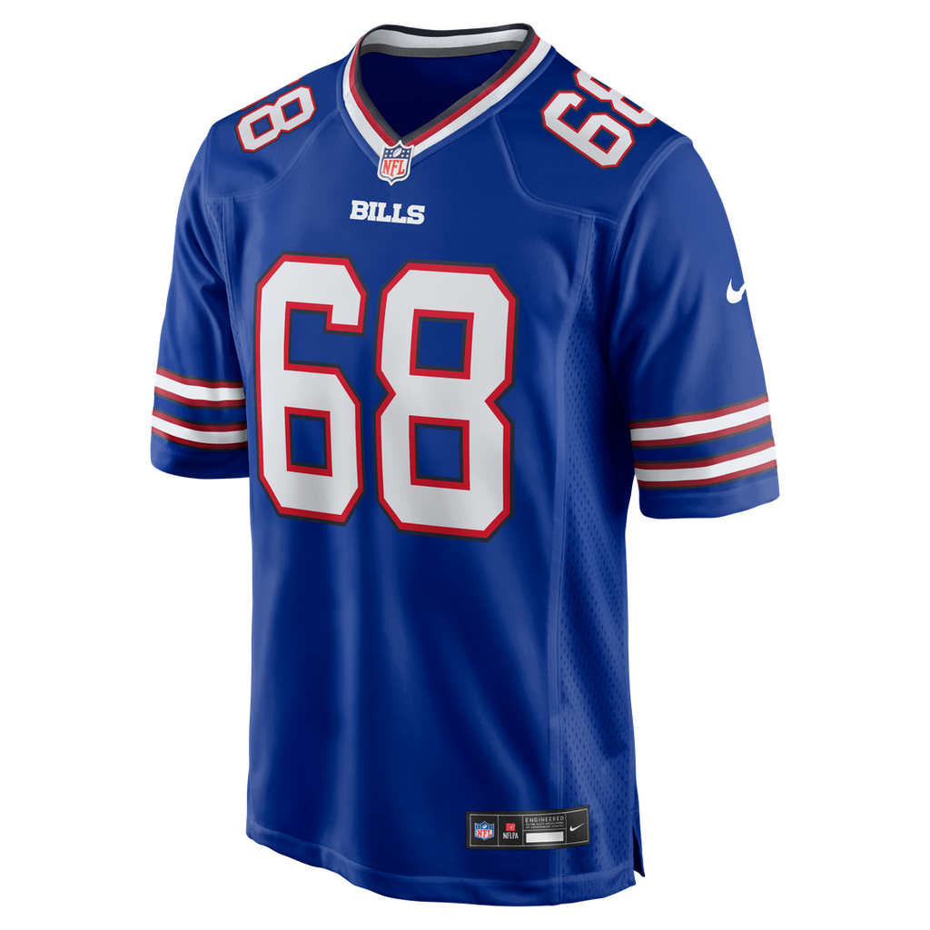 Garrett McGhin Buffalo Bills Royal Team Game Jersey