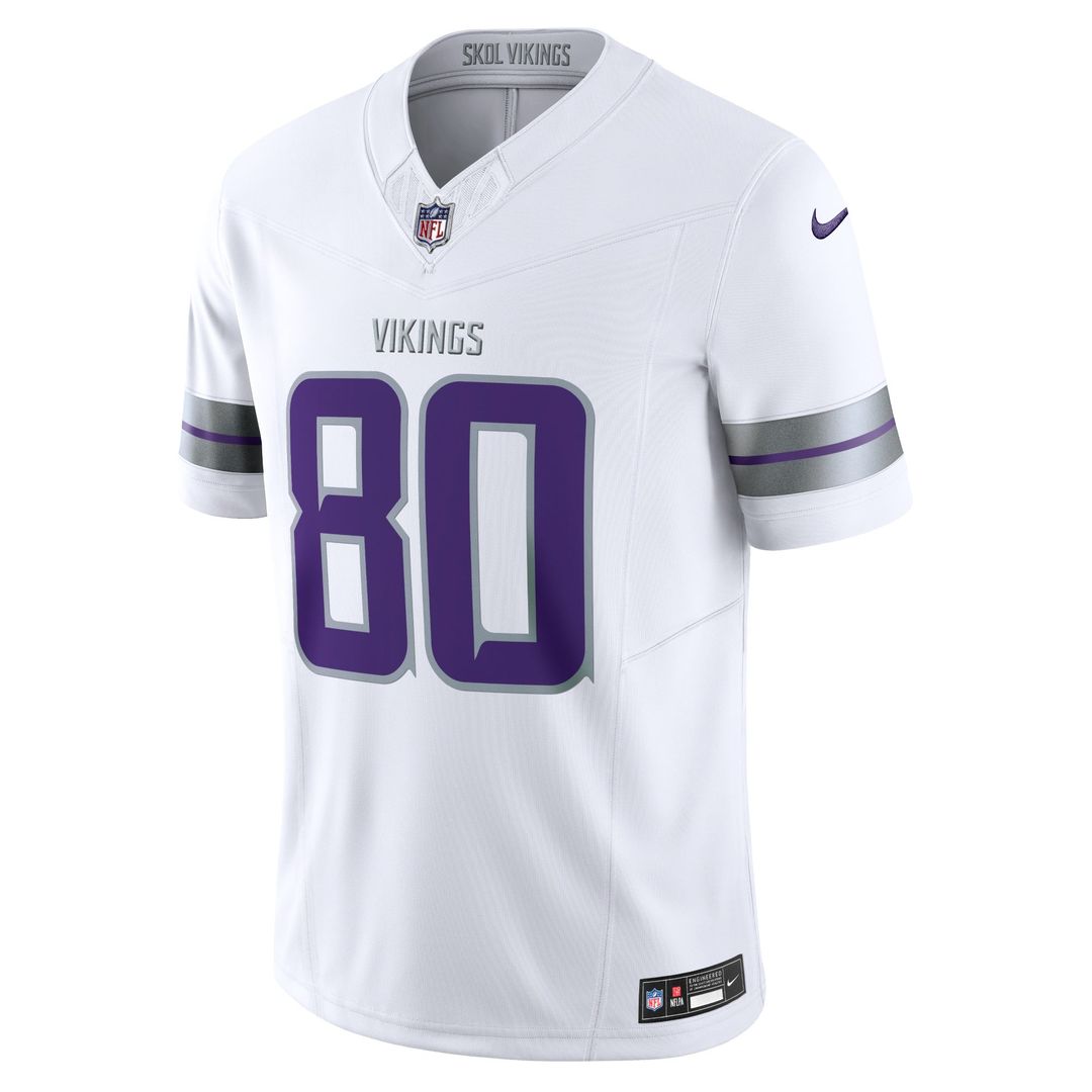 Cris Carter Minnesota Vikings White Alternate Vapor F.U.S.E. Retired Player Limited Jersey