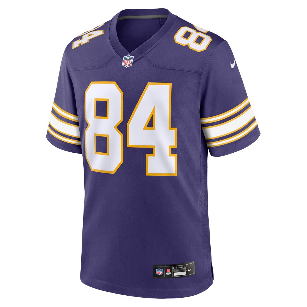 Randy Moss Minnesota Vikings Purple Classic Retired Player Game Jersey