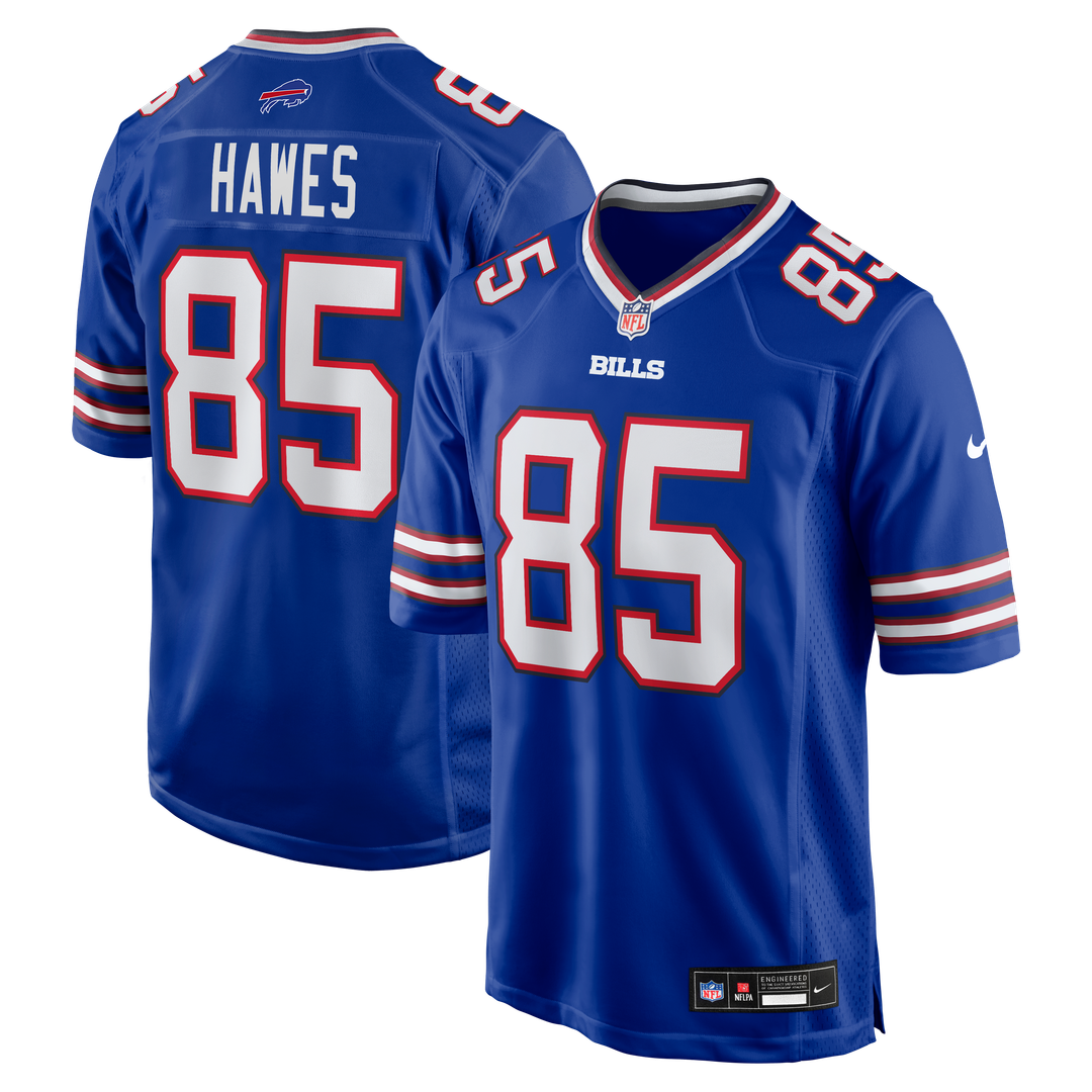 Jackson Hawes Buffalo Bills Royal Team Game Jersey