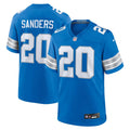 Barry Sanders Detroit Lions Blue Retired Player Game Jersey