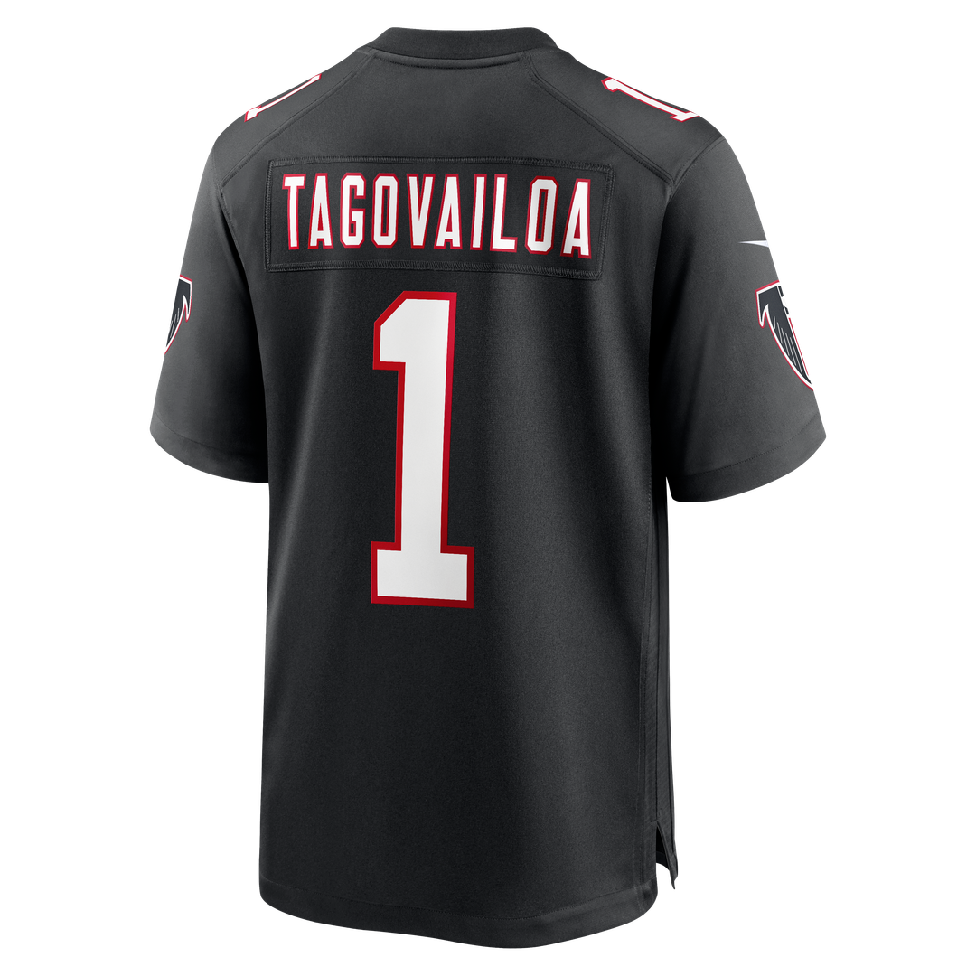 Tua Tagovailoa Atlanta Falcons Black Alternate Game Jersey