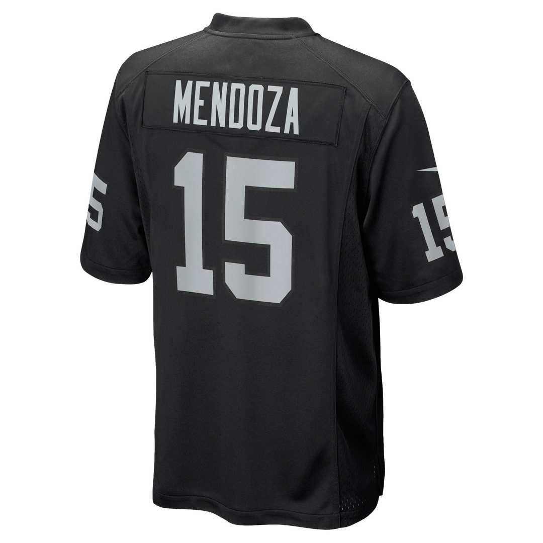 Fernando Mendoza Las Vegas Raiders Black Team Game Jersey