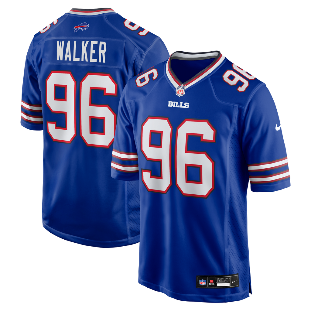 Deone Walker Buffalo Bills Royal Team Game Jersey