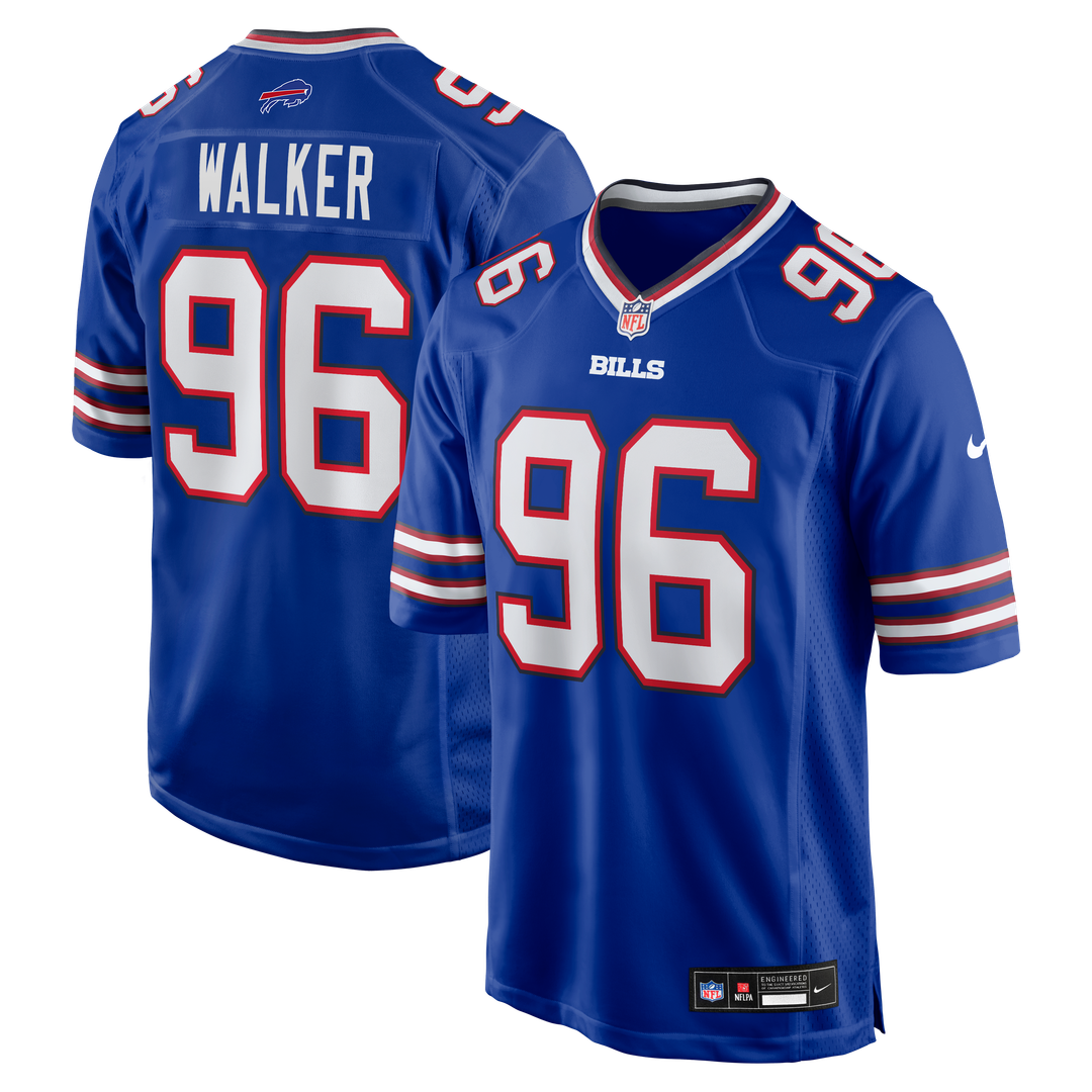 Deone Walker Buffalo Bills Royal Team Game Jersey