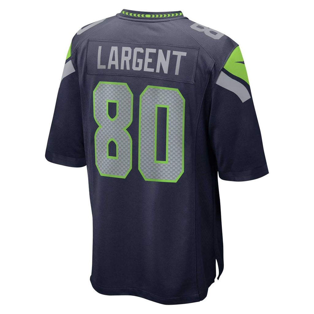 Steve Largent Seattle Seahawks College Navy Retired Player Game Jersey