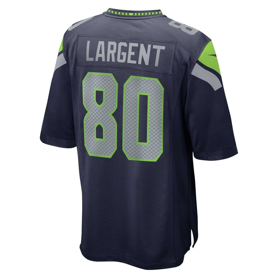 Steve Largent Seattle Seahawks College Navy Retired Player Game Jersey