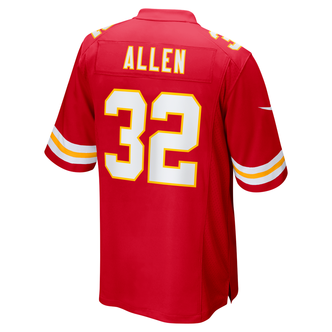 Marcus Allen Kansas City Chiefs White Retired Player Game Jersey