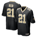 Justin Reid New Orleans Saints Black Team Game Jersey