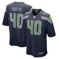 Robbie Ouzts Seattle Seahawks College Navy Team Game Jersey
