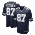 Jake Ferguson Dallas Cowboys Navy Team Game Jersey