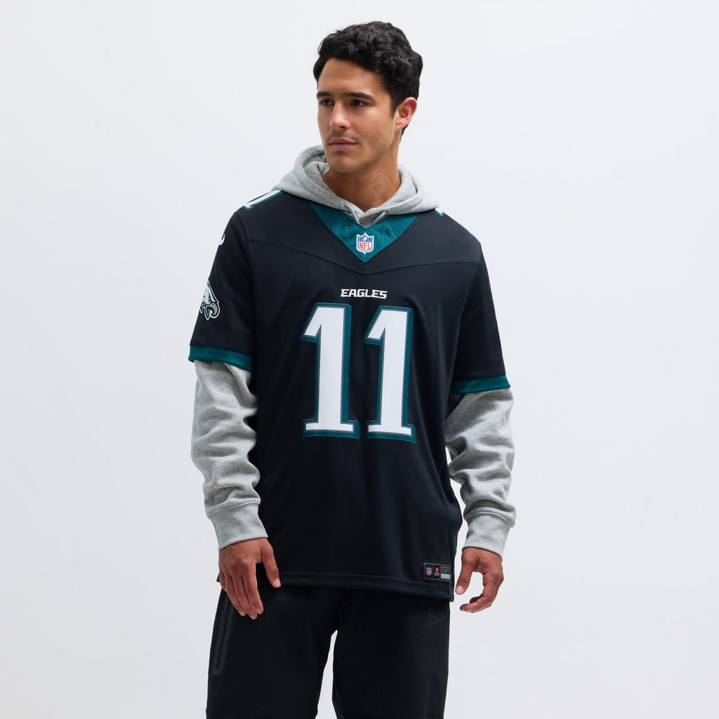 A.J. Brown Philadelphia Eagles Black Alternate Vapor F.U.S.E. Limited Jersey
