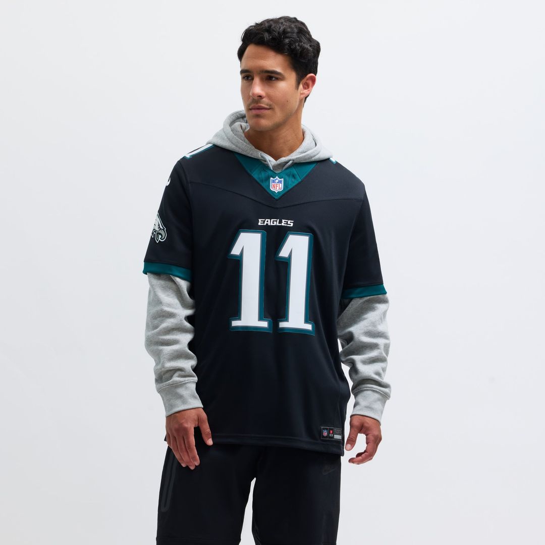 A.J. Brown Philadelphia Eagles Black Alternate Vapor F.U.S.E. Limited Jersey