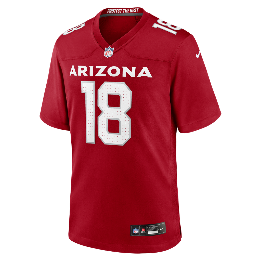 Marvin Harrison Jr. Arizona Cardinals Cardinal Player Game Jersey