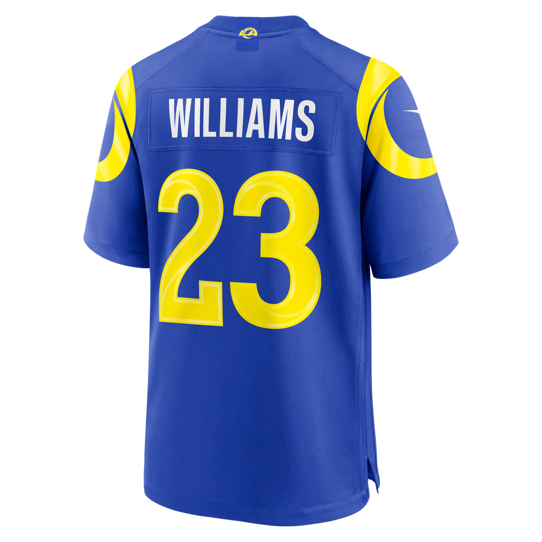 Kyren Williams Los Angeles Rams Classic Sol Game Jersey