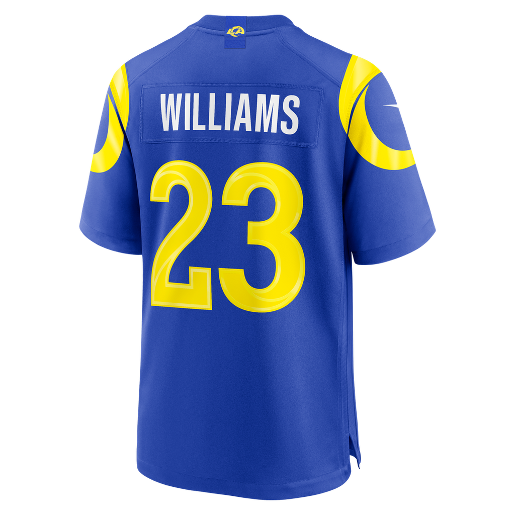 Kyren Williams Los Angeles Rams Royal Team Game Player Jersey