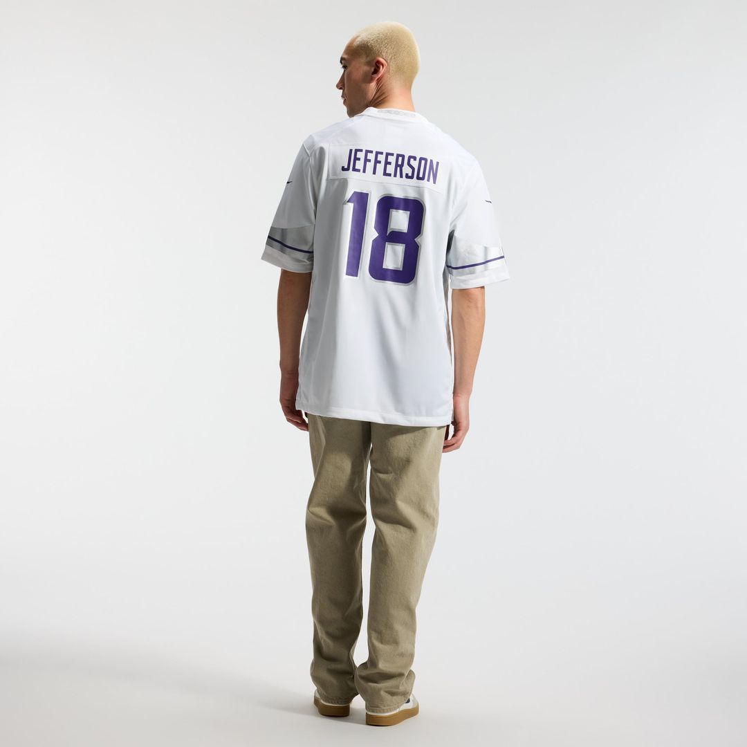 Justin Jefferson Minnesota Vikings White Alternate Game Player Jersey