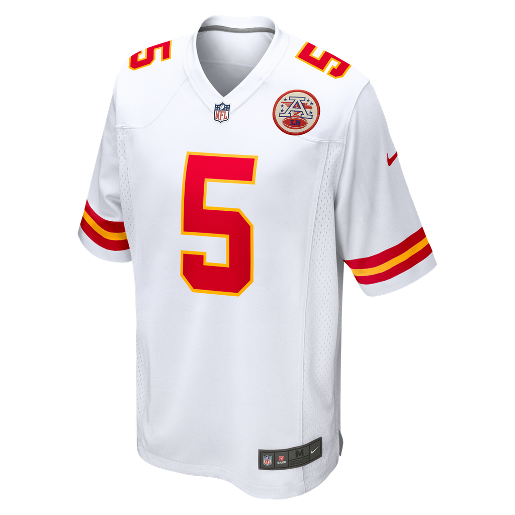 Mansoor Delane Kansas City Chiefs White Game Jersey