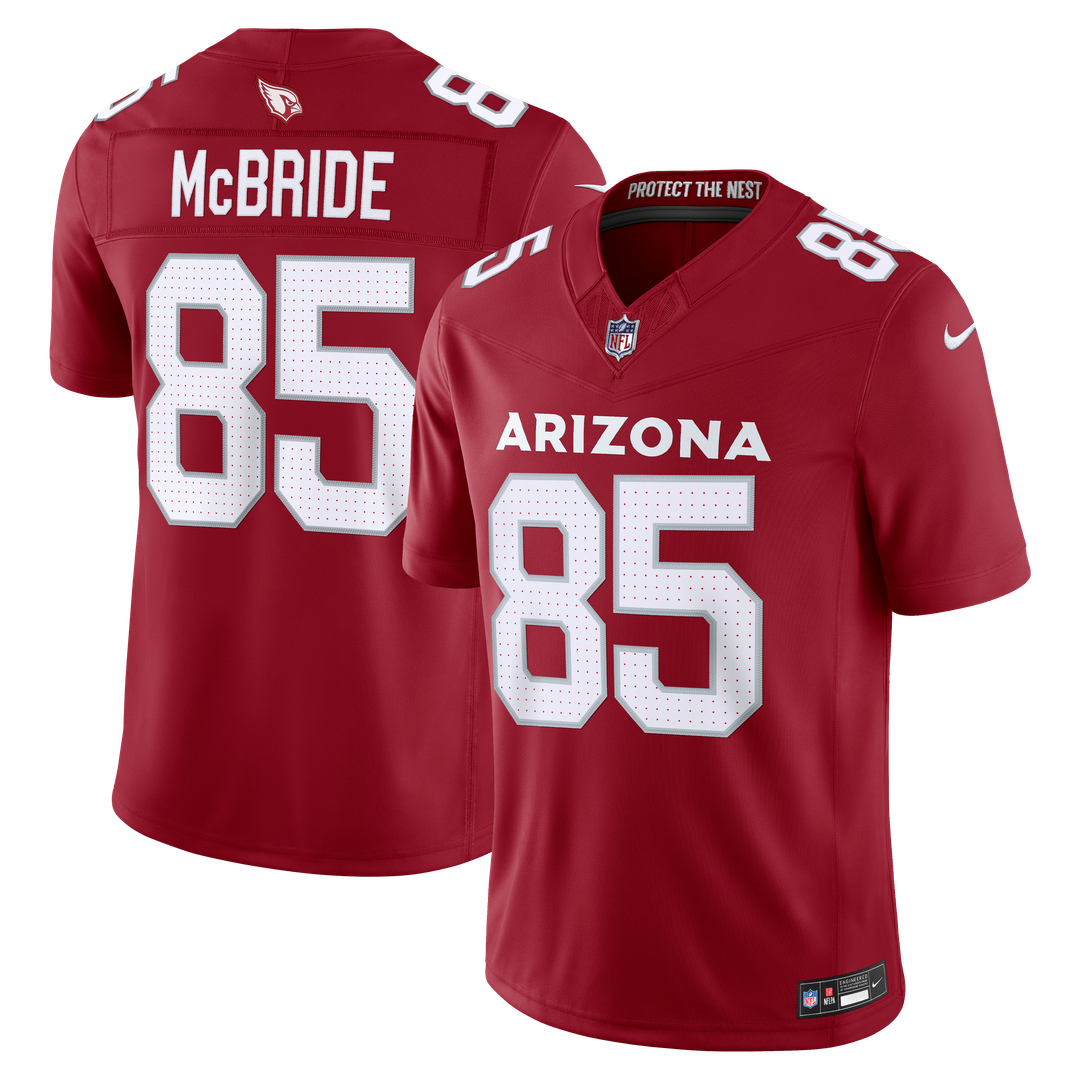 Trey McBride Arizona Cardinals Cardinal Team Vapor F.U.S.E. Stitched Limited Jersey