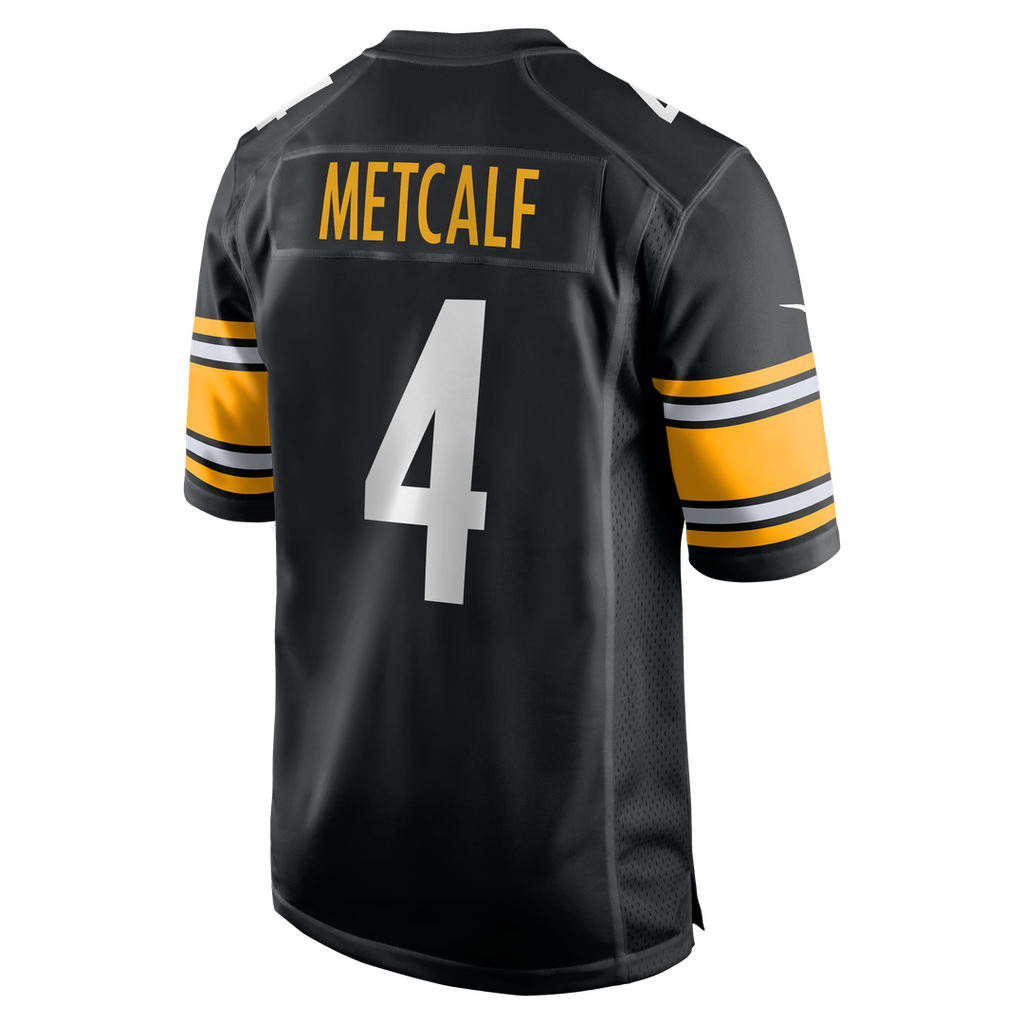 DK Metcalf Pittsburgh Steelers Gold Alternate 1933 Throwback Game Jersey