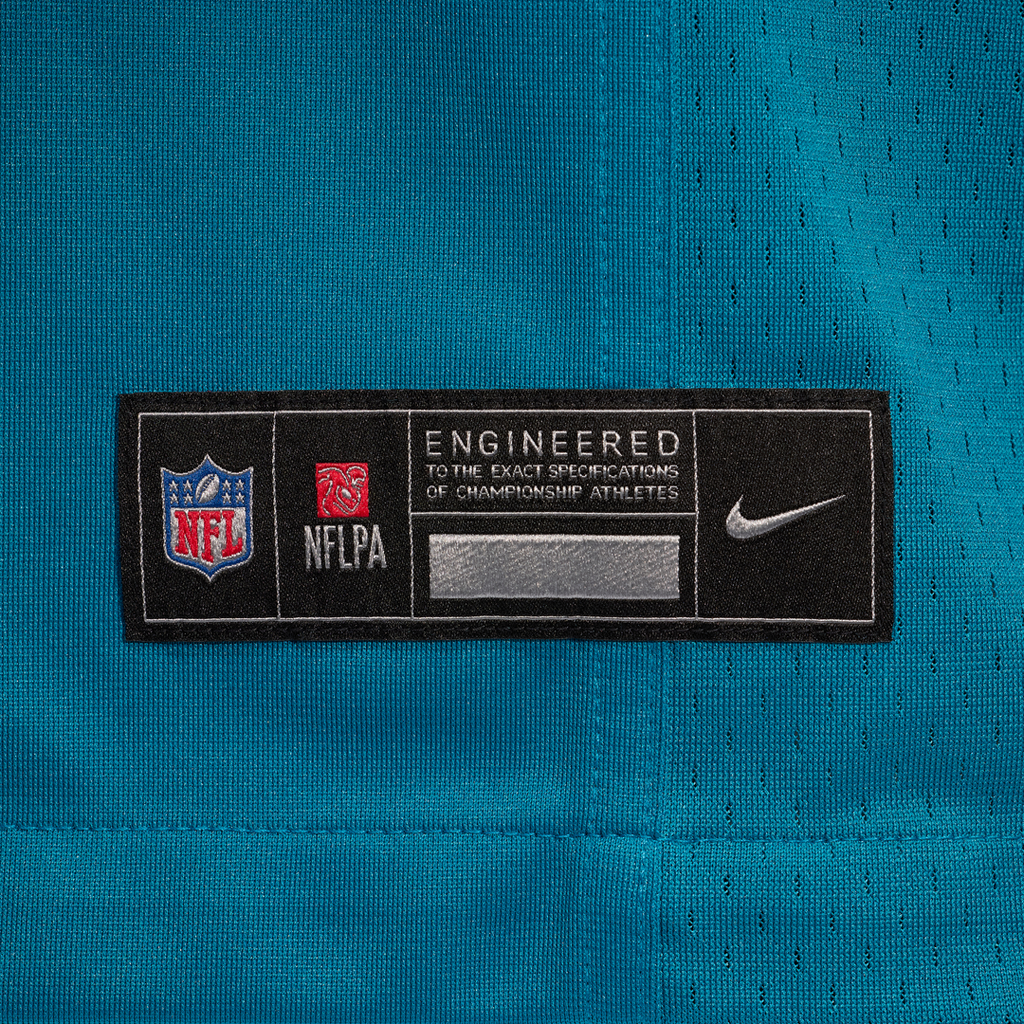 Chris Rodriguez Jr. Jacksonville Jaguars Teal Team Game Jersey